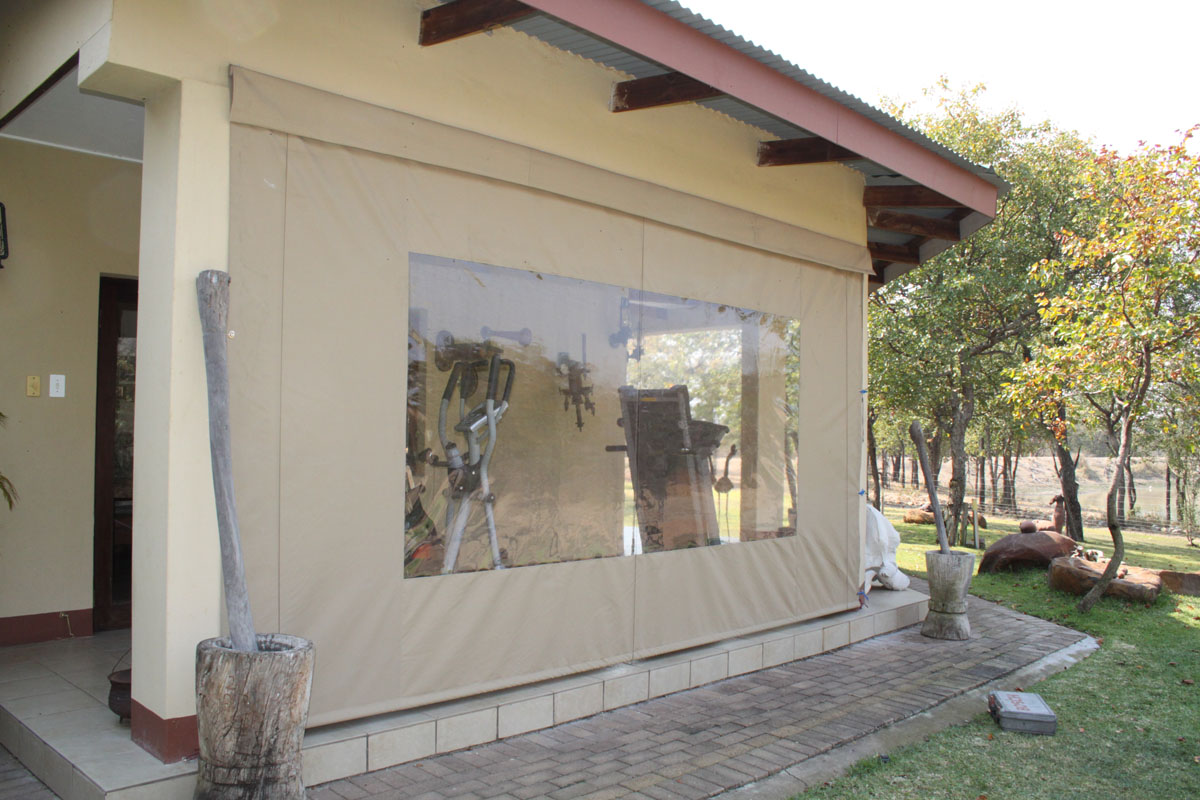 Outdoor Canvas Blind