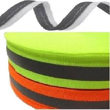 Orange and Lime Reflective Tape